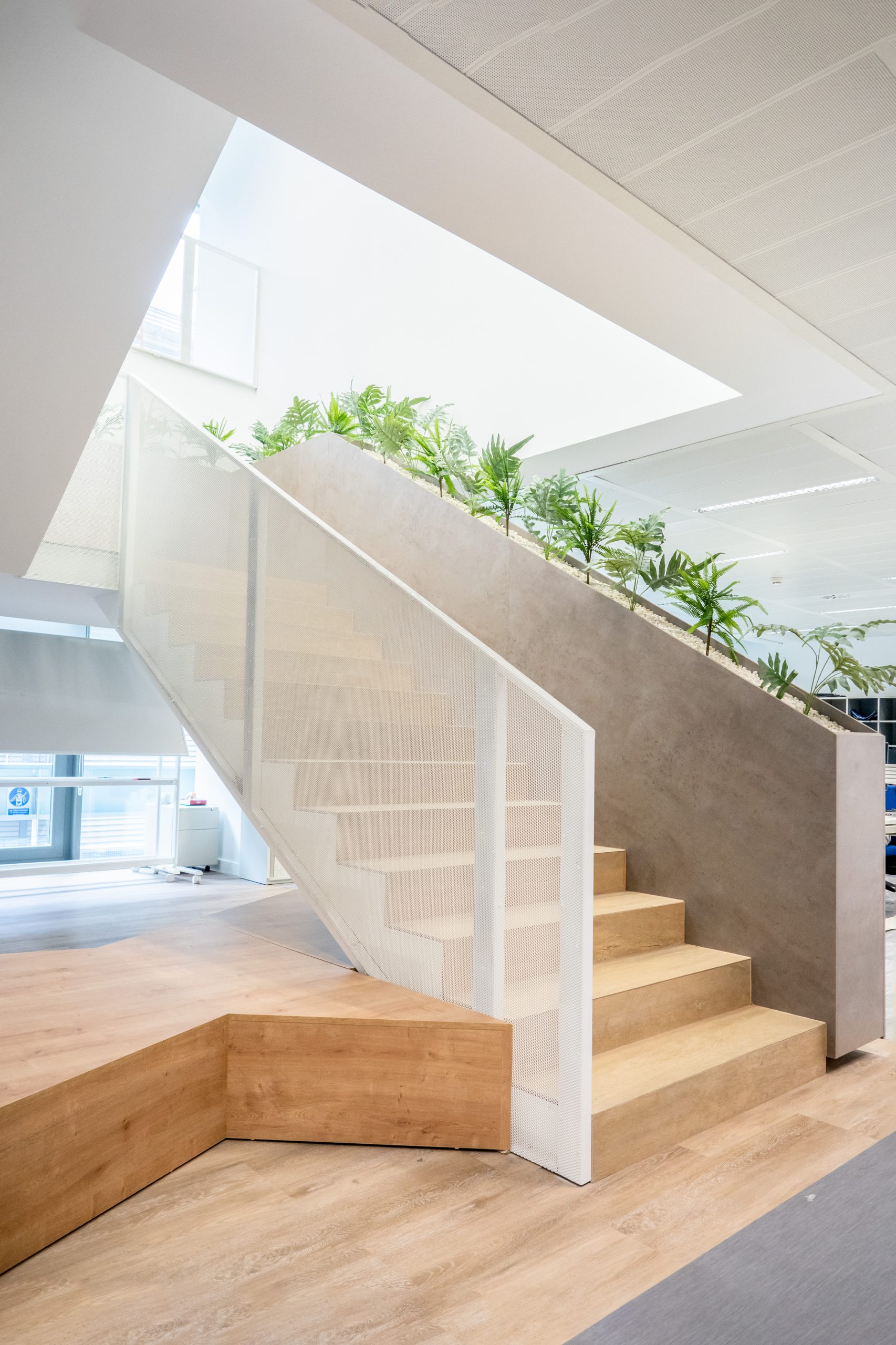 Escaleras oficinas 